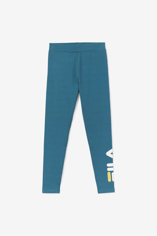 Fila Elora Leggings Blue - Womens - 46528WXUO